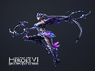 Воительница темных эльфов Stalker со своим грозным оружием под названием Chakram