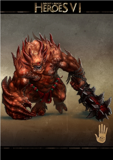 Меч и Магия: Герои 6 - Might and Magic: Heroes VI   Разъяренный Циклоп  усовершенствованный  Циклоп .