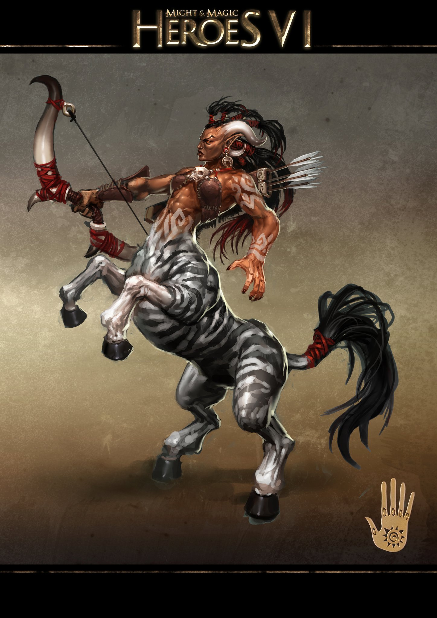 Кентавр - Элитный юнит фракции Орков (Stronghold) из Героев 6 (Heroes VI)