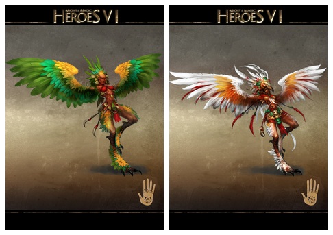 Гарпия и ее подруга Фурия, во всей красе.