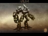 Чаще называемые каменными разрушителями большинством жителей Асхана, 
Земные Элементали обычно появляются из месторождений полезных ископаемых
 рядом с драконьими венами, и сильнейшие из них рождаются во время землетрясений и оползней. Хотя эти духи всегда хотя бы частично состоят 
из камня, тип породы зависит от местоположения. Поэтому можно найти 
Земных Элементалей из драгоценных руд, к примеру, золота и серебра, или 
более простых материалов, таких как гранит, кварц или даже пыль, грязь и
 дерево.
Уровень: элита.

	
	
	
		
			
				More commonly called a crush by the general populations of Ashan, an
 Earth Elementals generally rises up from the mineral deposits close to 
dragon-veins, and the strongest ones are born in times of earthquakes 
and landslides. Though these spirits are always at least partially 
composed of rock, the type of rock itself and thus the aspect of the 
Elemental varies by location. One can therefore find Earth Elementals of
 precious ores such as gold and silver, or of more mundane materials 
such as granite and quartz or even dust, mud or wood.
Tier: Elite
			
		