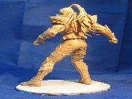 Архангел Михаил, вид сзади